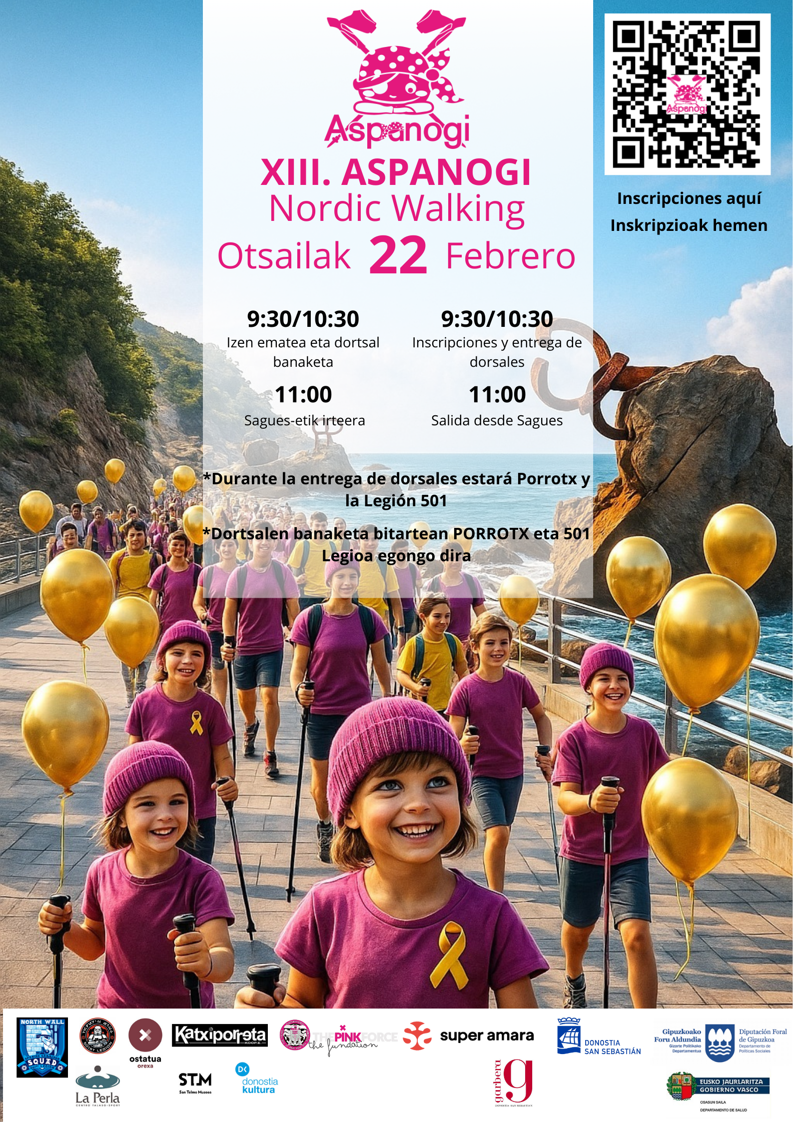 Cartel XIII. Nordik Walking (Versión 3)